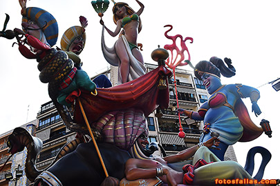 falla Pintor Segrelles 2021