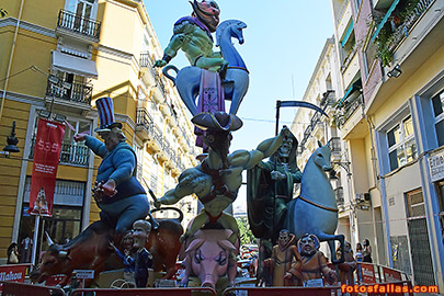 falla  Espartero-GV Ramón y Cajal 2021