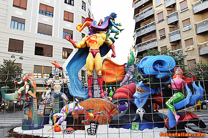 falla Pizarro-Amorós 2021