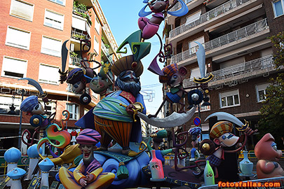 falla Isabel la Católica-Amorós 2021