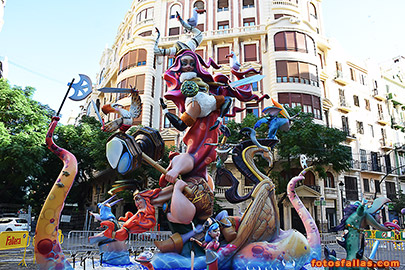 falla Regne Valencia-Ciscar 2021