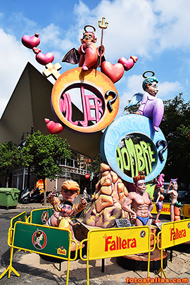 falla Carcaixent-Caspe 2021
