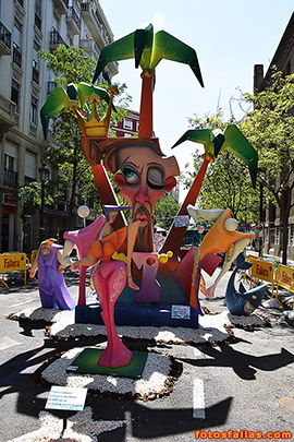 falla Regne Valencia-Serrano 2021
