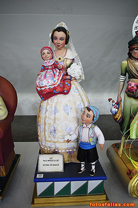 ninot  Barrio de la Luz 2022