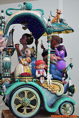 ninot infantil Convento Jerusalén 2022