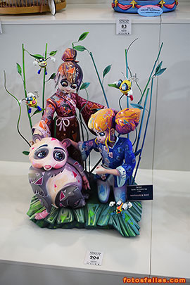 child ninot Espartero -GV Ramón y Cajal 2022