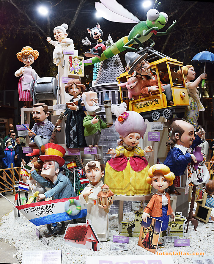 falla ayuntamiento  2022