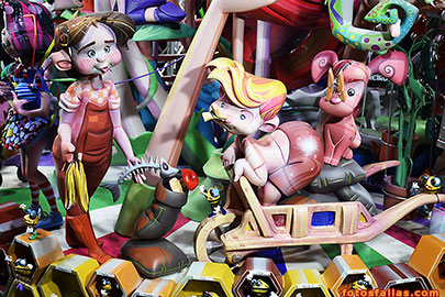 falla infantil Espartero-Ramon y Cajal  2021