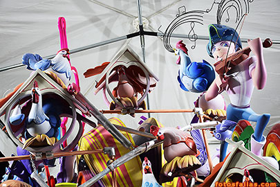 falla infantil Espartero-Ramon y Cajal  2021
