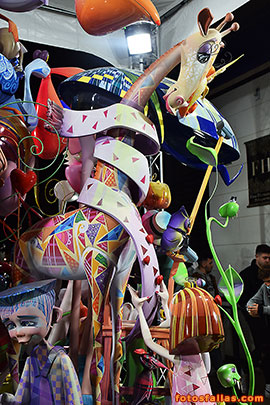 falla infantil Espartero-Ramon y Cajal  2021