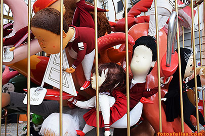 falla infantil Na Jordana  2022