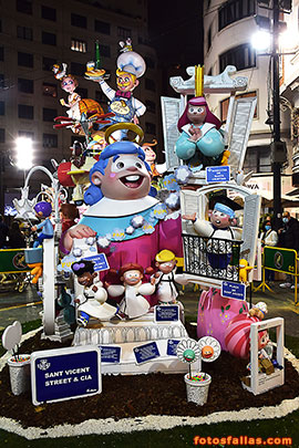 child falla San Vicente-Azzati 2022