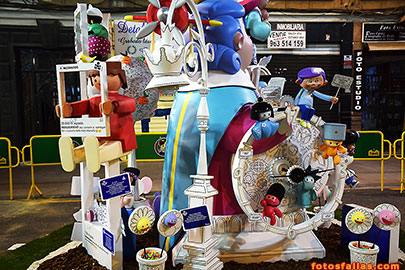 child falla San Vicente-Azzati 2022