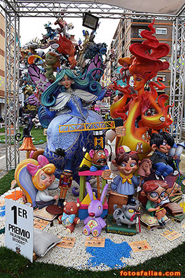 child falla Antiga Campanar 2022