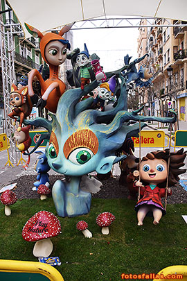 child falla Regne Valencia-Císcar 2022
