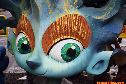 child falla Regne Valencia-Císcar 2022