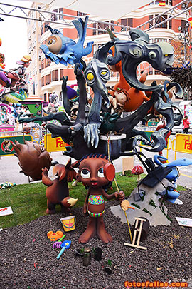 child falla Regne Valencia-Císcar 2022