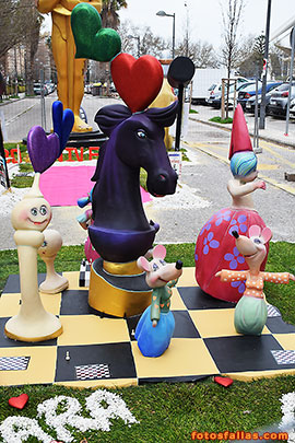 child falla  San Valero-Plata 2022