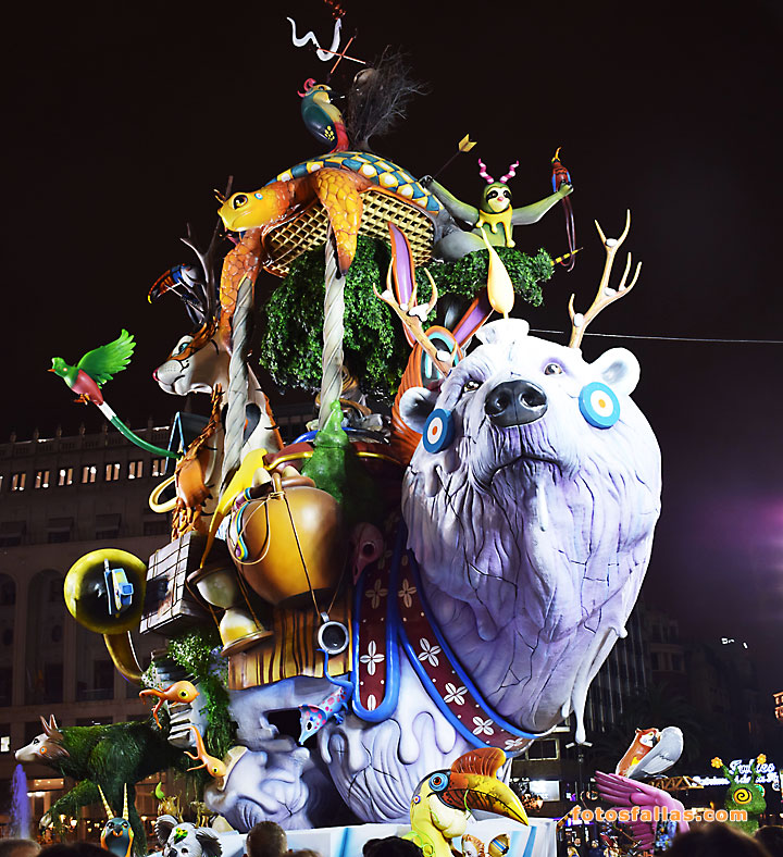 falla ayuntamiento  2022