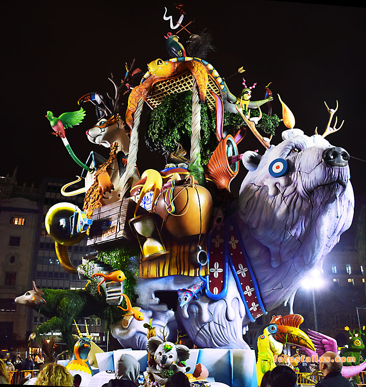 falla ayuntamiento  2022