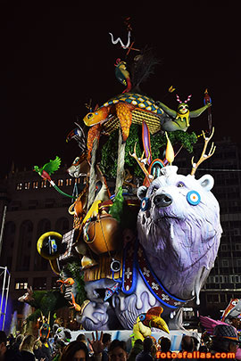 falla ayuntamiento  2022