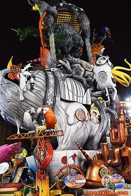 falla ayuntamiento 2022