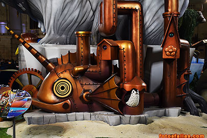 falla ayuntamiento 2022