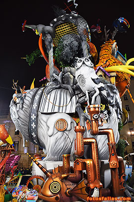 falla ayuntamiento 2022