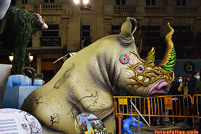 falla ayuntamiento 2022