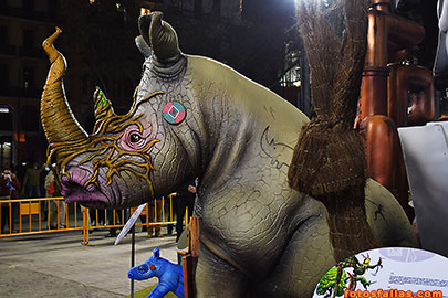falla ayuntamiento 2022