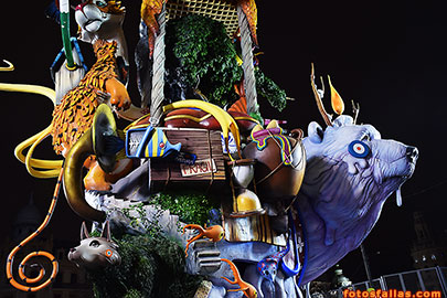 falla ayuntamiento 2022