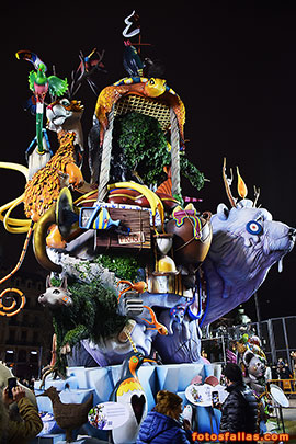 falla ayuntamiento 2022