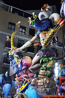 falla Convento Jerusalén 2022