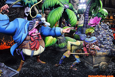 falla Convento Jerusalén 2022