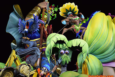 falla Convento Jerusalén 2022