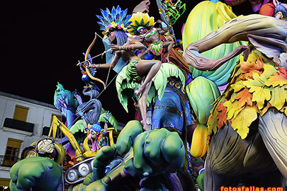 falla Convento Jerusalén 2022