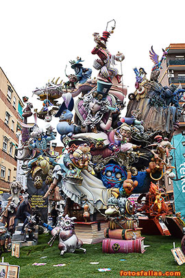 falla Antiga Campanar 2022