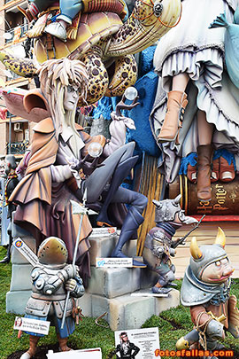falla Antiga Campanar 2022