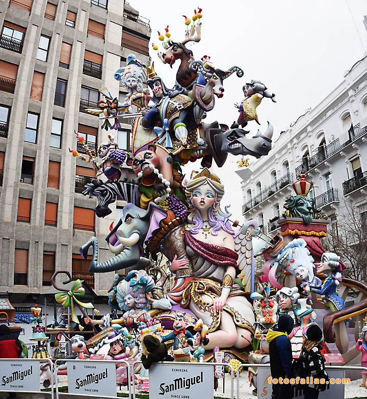 falla Regne Valencia 2022
