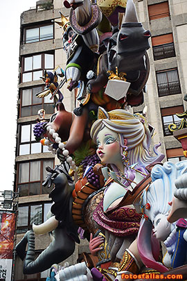 falla Regne Valencia 2022