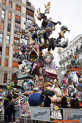 falla Regne Valencia 2022