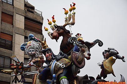 falla Regne Valencia 2022
