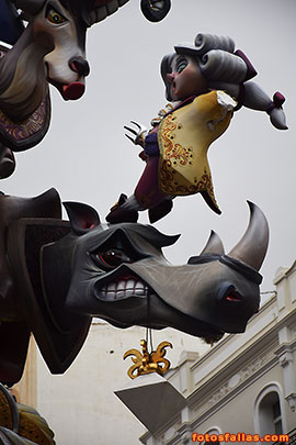 falla Regne Valencia 2022