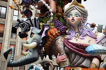 falla Regne Valencia 2022