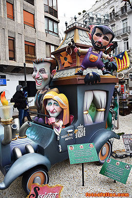 falla Regne Valencia 2022