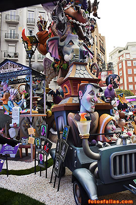 falla Regne Valencia 2022