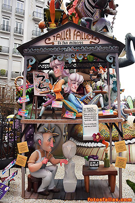 falla Regne Valencia 2022