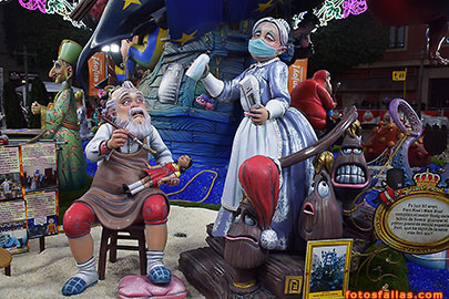 falla Sueca-Azorín 2022