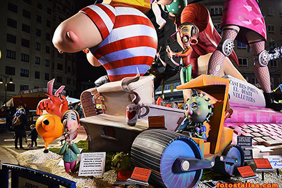 falla Avenida del Oeste 2022
