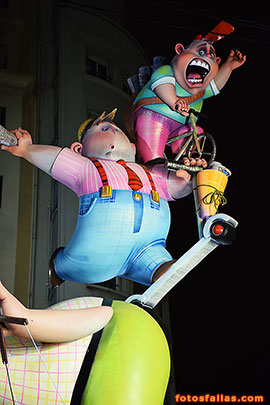 falla Avenida del Oeste 2022